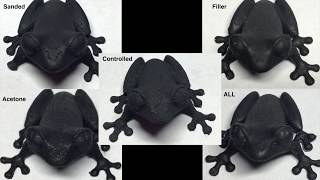 Comparing Post Processing Techniques for 3D Prints [upl. by Andros]