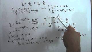 Résolution déquations différentielles avec changement de variable  partie 34 [upl. by Aisa]