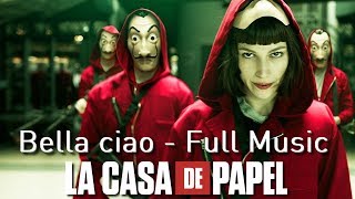 La Casa de Papel  Bella Ciao Full Music Video  Lyrics [upl. by Hullda]