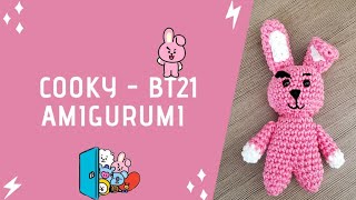 Cooky BT21 Amigurumi  Parte 2 [upl. by Russel]