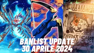 Aggiornamento alla Banlist del 30 Aprile 2024  YuGiOh Master Duel ITA [upl. by Tresa302]