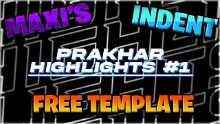 FREE TEMPLATE How To Make Indent Like Maxi Tutorial  After Effects [upl. by Ecidnac382]