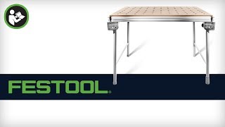 Festool MFT3 Portable Workbench  Setup and Applications [upl. by Madian]