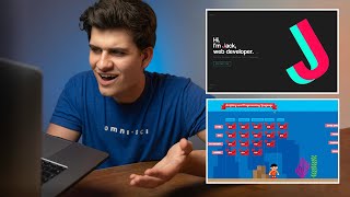 Web Developer Reacts to Incredible Personal Websites  Personal Portfolios [upl. by Ahsilla]