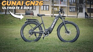 GUNAI GN26 E Bike Unboxing I Review I Range I Ride Speed test I Best budget Electric bike 2024 [upl. by Phyl]