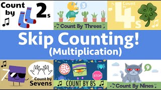 Skip Counting Songs  Multiplication Songs Compilation [upl. by Emylee]