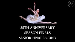 Senior Final Round  Youth America Grand Prix 25th Anniversary Season New York Finals [upl. by Aluk]