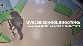 Uvalde school shooting video What happened at Robb Elementary [upl. by Loseff]