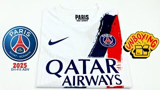 PSG maillot extérieur 20242025 player version Unboxing  ASMR [upl. by Sucy]