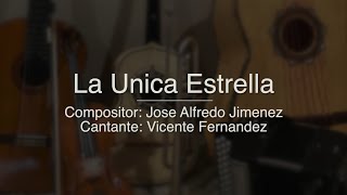 La Unica Estrella  Puro Mariachi  Vicente Fernandez [upl. by Clayborn6]