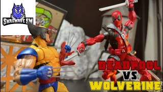 Deadpool amp Wolverine Stop Motion  Wolverine vs Deadpool Epic Fight Animation [upl. by Yelwar]