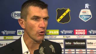 Marinus Dijkhuizen over het gelijkspel van Excelsior bij NAC [upl. by Anyak167]