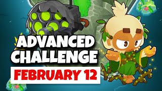 BTD6 Advanced Challenge  First One Up  February 12 2024 [upl. by Terbecki]