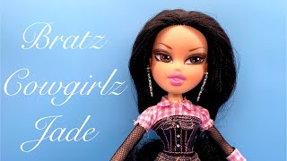 2008 Bratz COWGIRLZ JADE 10” Doll  Partially Redressed [upl. by Euqinoj]