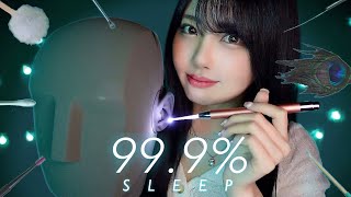 ASMR｜絶対寝ちゃう😴10種類の最高音質な耳かき👂声ありamp声なし [upl. by Tareyn57]