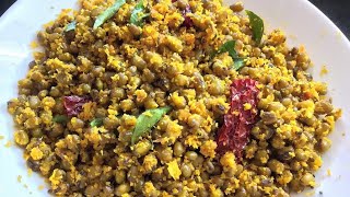 Easy Cherupayar Thoran Kerala Style  Pacha Payaru Thoran  Moong Dal Recipes  Cherupayar Recipes [upl. by Gabel261]