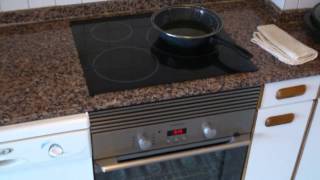 Induction Ovencooktop in Spain [upl. by Quickman]