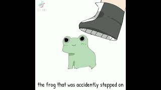 The Frog that was accidently stepped on  animation  TW [upl. by Aisha]