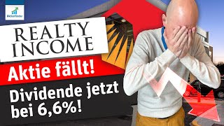 Realty Income fällt weiter – Dividende jetzt bei 66 [upl. by Audra222]