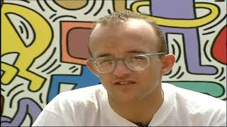 Keith Haring TuttoMondo Pisa 1989 interview by Clare Ann Matz [upl. by Eeliak562]