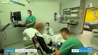 Les infirmiers préfèrent travailler en Belgique [upl. by Greenquist]