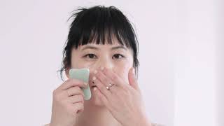 Learn Facial Gua Sha from a Chinese Medical skincare professional [upl. by Ramburt]