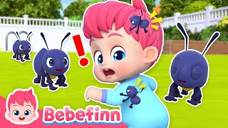 🐜 The Little Tiny Ants ㅣEP138ㅣSong for KidsㅣBebefinn Nursery Rhymes [upl. by Skyla947]