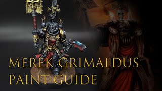 Merek Grimaldus nmm Paint Guide [upl. by Anahsal132]