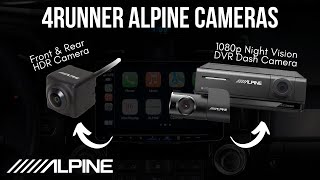 Toyota 4Runner Alpine FrontRear Camera amp Dash Cam WalkAround  2014  2023 Toyota 4Runner [upl. by Ajssatan696]