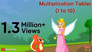 Sing Multiplication Song to Learn Multiplication Tables 1 to 10  iKen  iKen Edu  iKen App [upl. by Anahpets]