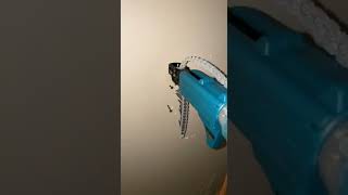 Makita R cordless drywall screwgun collated attachment opening drive [upl. by Ellekcir275]