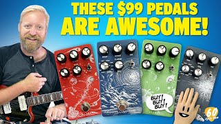 WILL ALABS PEDALS DISRUPT THE PEDAL MARKET  99 Delay 99 Reverb 99 Modulation amp 109 Pitch [upl. by Kilgore]