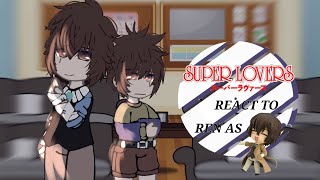 SUPER LOVERS react to ren as dazai no originalbl [upl. by Ahsauqal28]