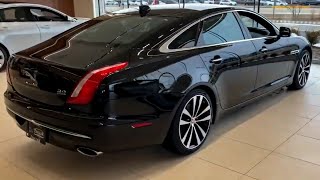 New 2023 Jaguar XJL Black  The Longest Sedan Luxury [upl. by Farron]