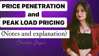 Price penetration and peak load pricing  Notes with explanation [upl. by Assyram]