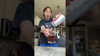 Trying diet coke popping boba shorts [upl. by Losyram]