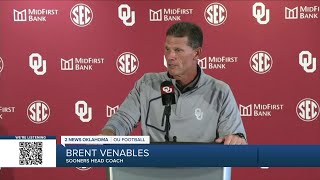 Venables talks OU offense [upl. by Benton]