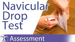 The Navicular Drop Test for Foot Overpronation [upl. by Tanberg97]