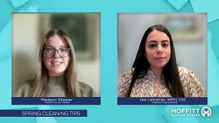 LIVE Spring Cleaning Tips from an Infection Preventionist at Moffitt Cancer Center [upl. by Klemens697]