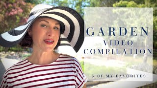 🌸LONG GARDEN VIDEO 🌸 Lots of Garden Ideas  Cottage Gardens  Potager [upl. by Halley]