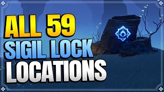 ALL 59 Sigil Lock Locations  Enkonomiya 【Genshin Impact】 [upl. by Pacifa]