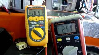 Chaud26Sonde ionisation observation 2  tension et courant dionisation [upl. by Von]