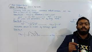 General mechanism of base catalyzed Reactions of carbonyl compound  12th class Chemistry  ch12 [upl. by Rance]