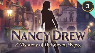 Nancy Drew Mystery of the Seven Keys Live  Playthrough 03 [upl. by Nnov902]