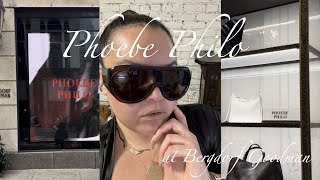 PHOEBE PHILOS DEBUT  BERGDORF GOODMAN  Unexpected Unboxing 🤎 Lela Sophia [upl. by Eiddal]