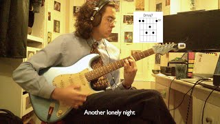 King Krule  Perfecto Miserable Cover Lesson With Chord Diagrams Hey World Version [upl. by Ailana955]