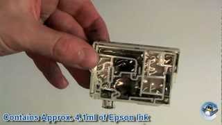 Inside Epson T1281 Black Fox Ink Cartridge [upl. by Dimah]