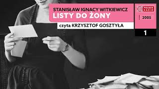 Listy do żony 01  Stanisław Ignacy Witkiewicz  Audiobook po polsku [upl. by Haff]