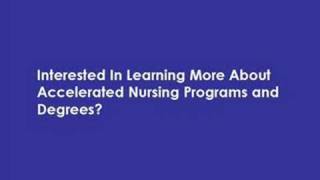 Accelerated Nursing Programs [upl. by Olette325]