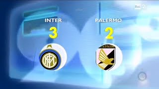 InterPalermo 32 201011  90° minuto debutto con doppietta di Giampaolo Pazzini [upl. by Shaylah]